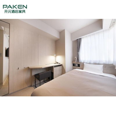 Five Star Oak Veneer Hotel Bedroom Furniture Sets