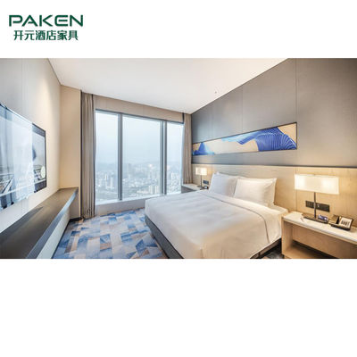 Modern hotel bedroom furniture, wooden used hotel furniture , custom size hotel room furniture
