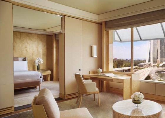 E1  Wooden Resort Hotel Bedroom Furniture Sets