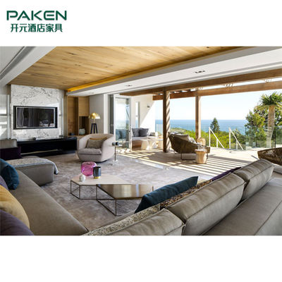 Colorful Adorable Modern Villa Living Room Furniture