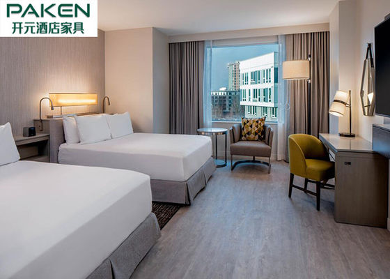 Hyatt Hotel Room Mountain Grain Oak Veneer Big Headboard & Background Panel