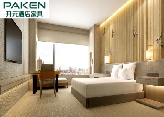 Grand Hyatt Luxury Hotel Furniture Plywood Panel Decorates Top Suites With Large Space