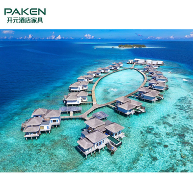 EPE Raffles Maldives Meradhoo Hotel Bedroom Furniture Sets For Water Beach sun villa