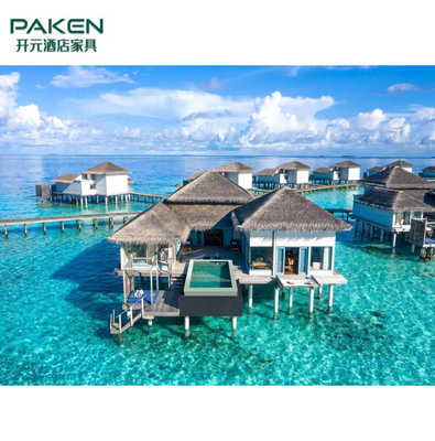 EPE Raffles Maldives Meradhoo Hotel Bedroom Furniture Sets For Water Beach sun villa