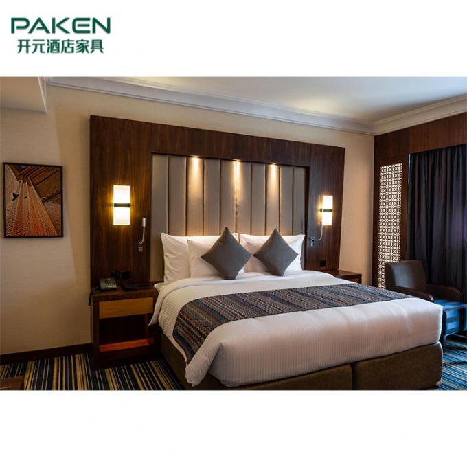 ODM 4 Star Hotel Guest Bedroom Furniture Sets