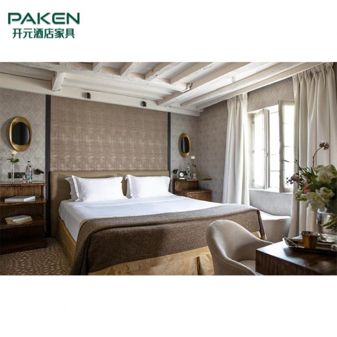 Hotel Guest Room Furniture Set With Concise And Modern Style